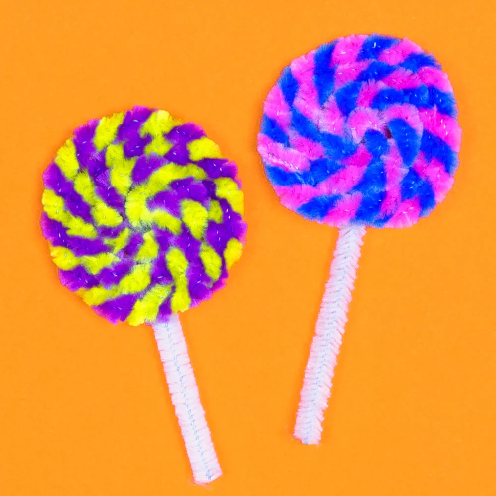 Pipe Cleaner Lolly Pops A Fun and Easy Craft Project