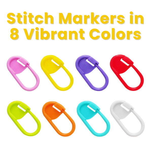 50 Pcs Stitch Markers for Crocheting - Image 2