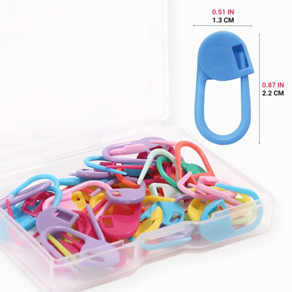 50 Pcs Stitch Markers for Crocheting - Image 3